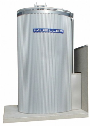 Silotank - grijs vrijstaand